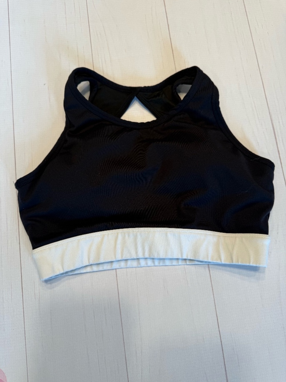 NVGTN Black Sports bra Size S
